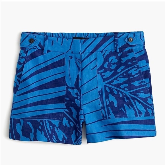 J. Crew 100% linen shorts - Picture 3 of 9
